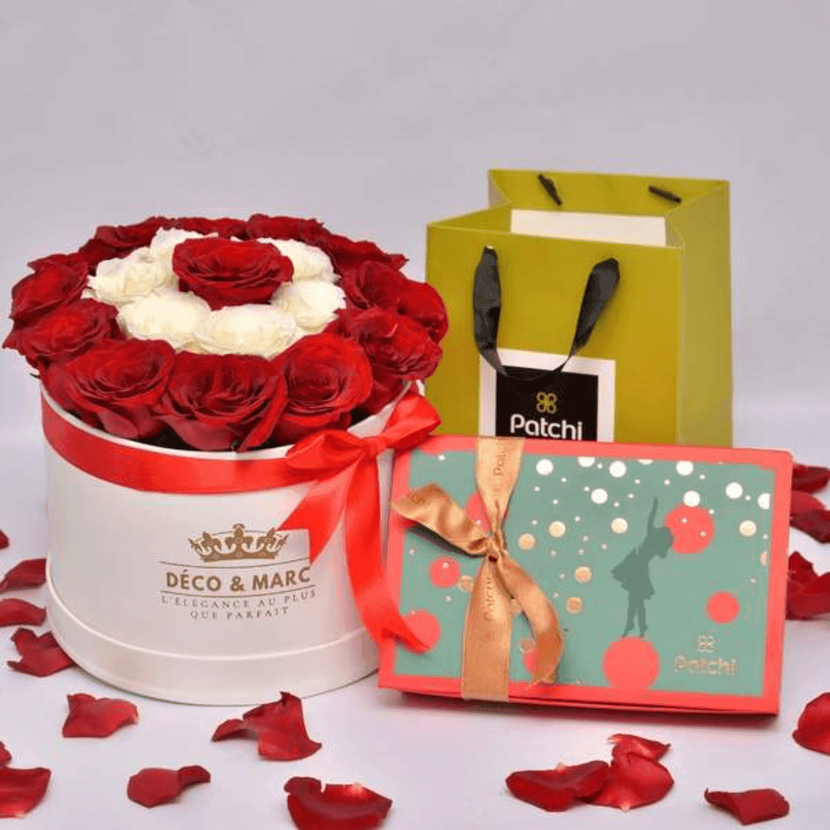 Box fleurs avec PATCHI