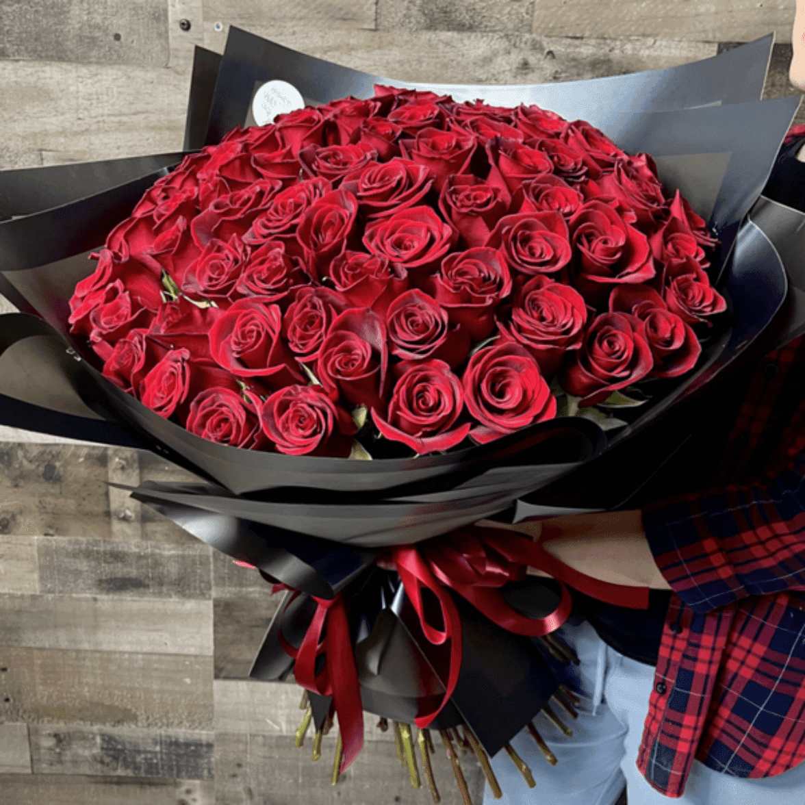 100 Red Roses