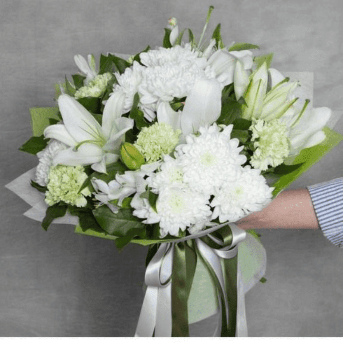 Bouquet prestige vert