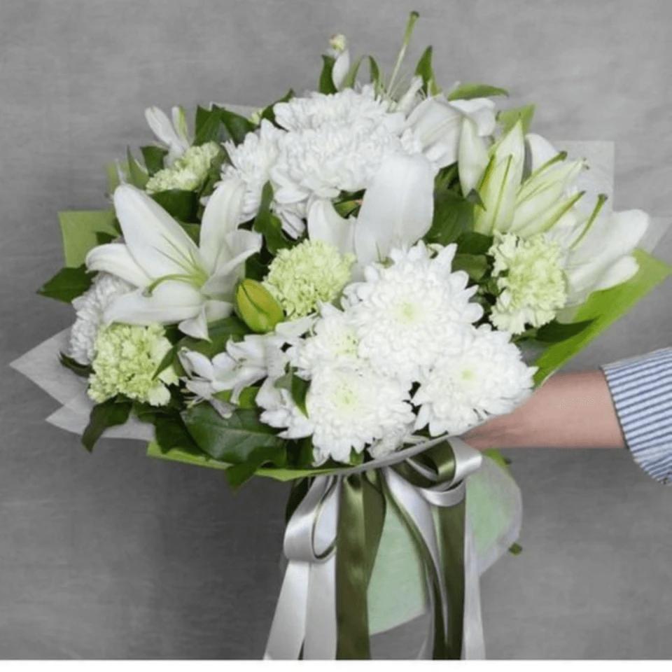 Bouquet prestige vert