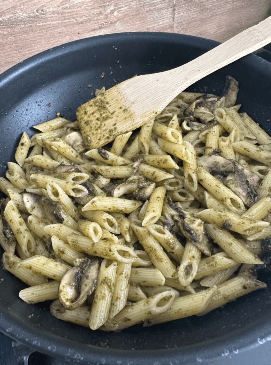 Penne champignons