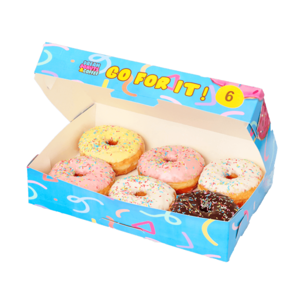 Donuts Fun Box 6 Pièces