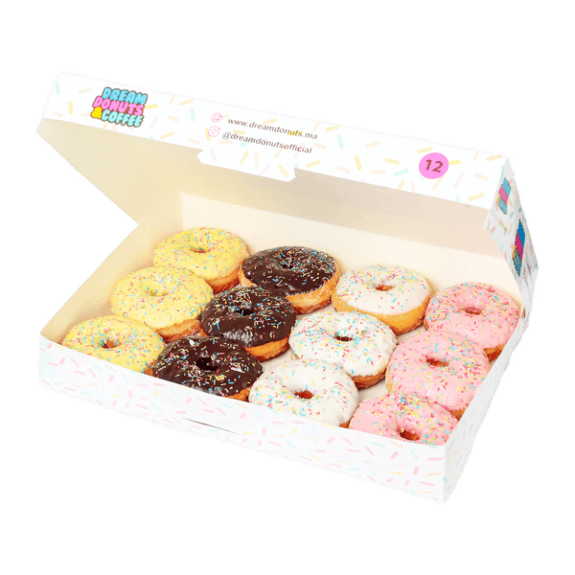 Donuts Fun Box 12 Pièces