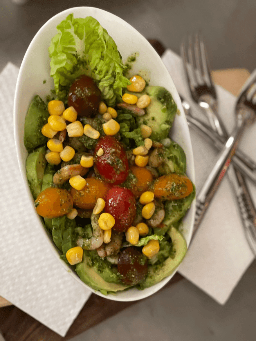 Salade Avocat Crevette