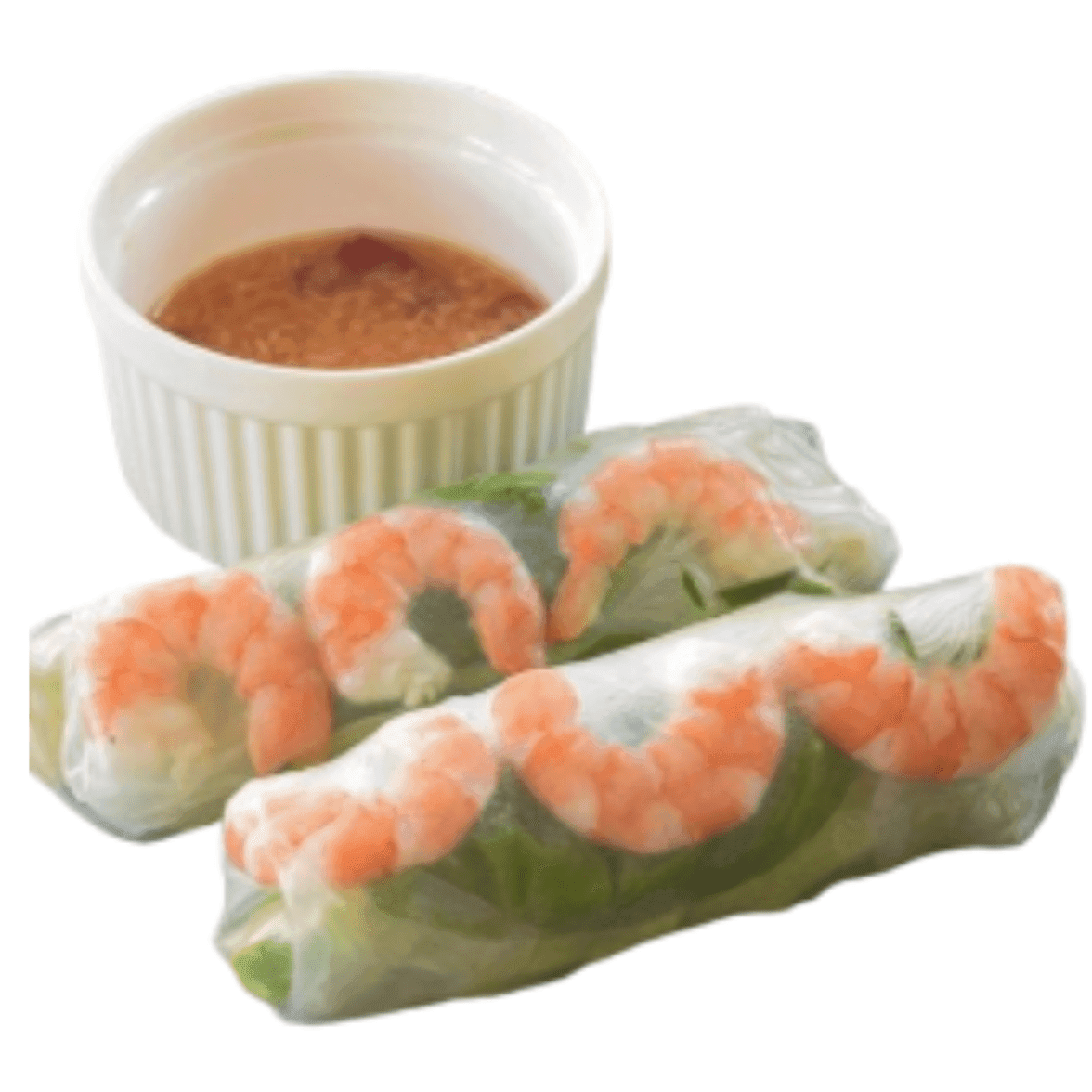 Crevette, Carotte, Concombre, Vermicelle, Feuille de Menthe