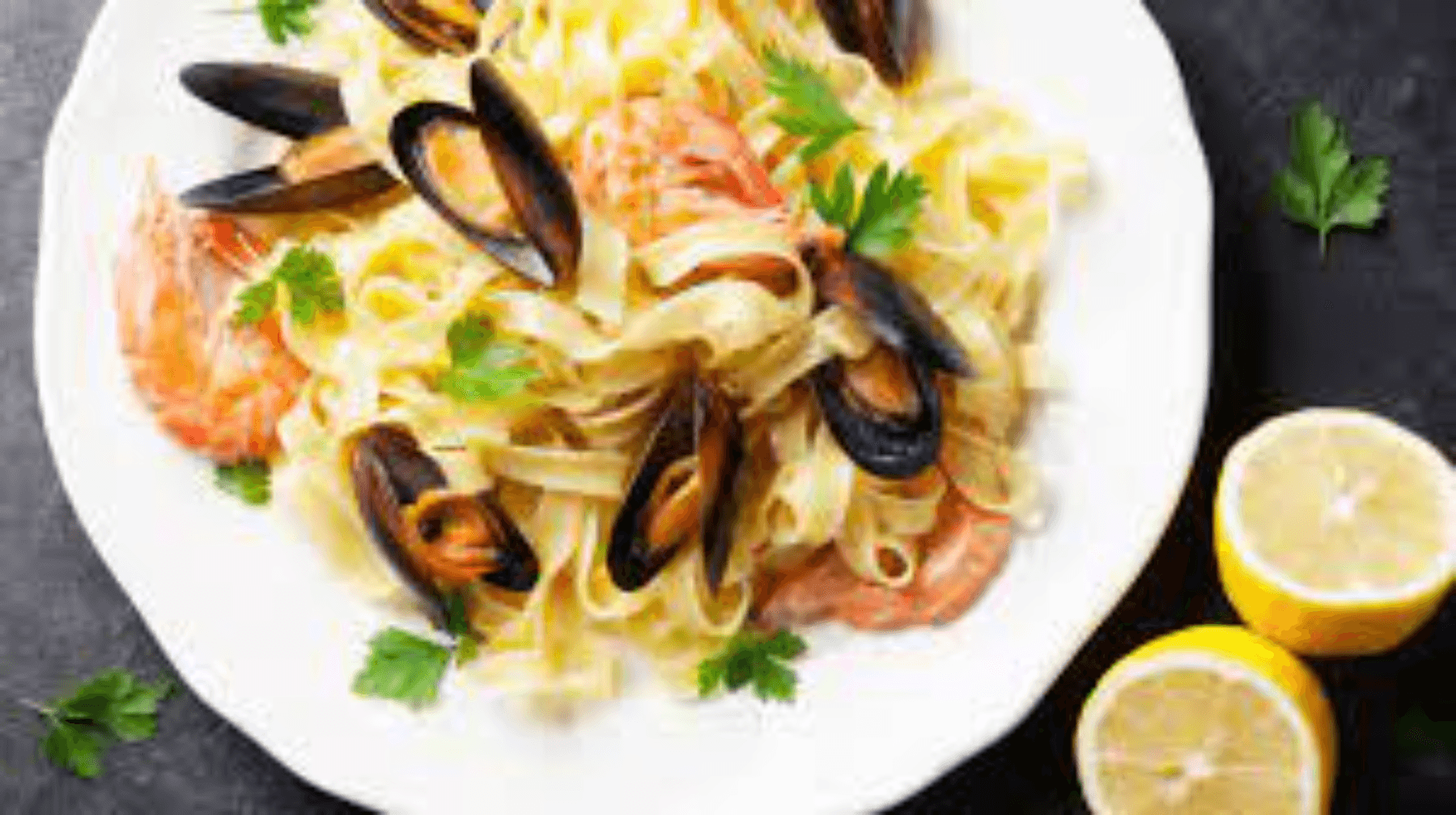 Tagliatelles fruits de mer