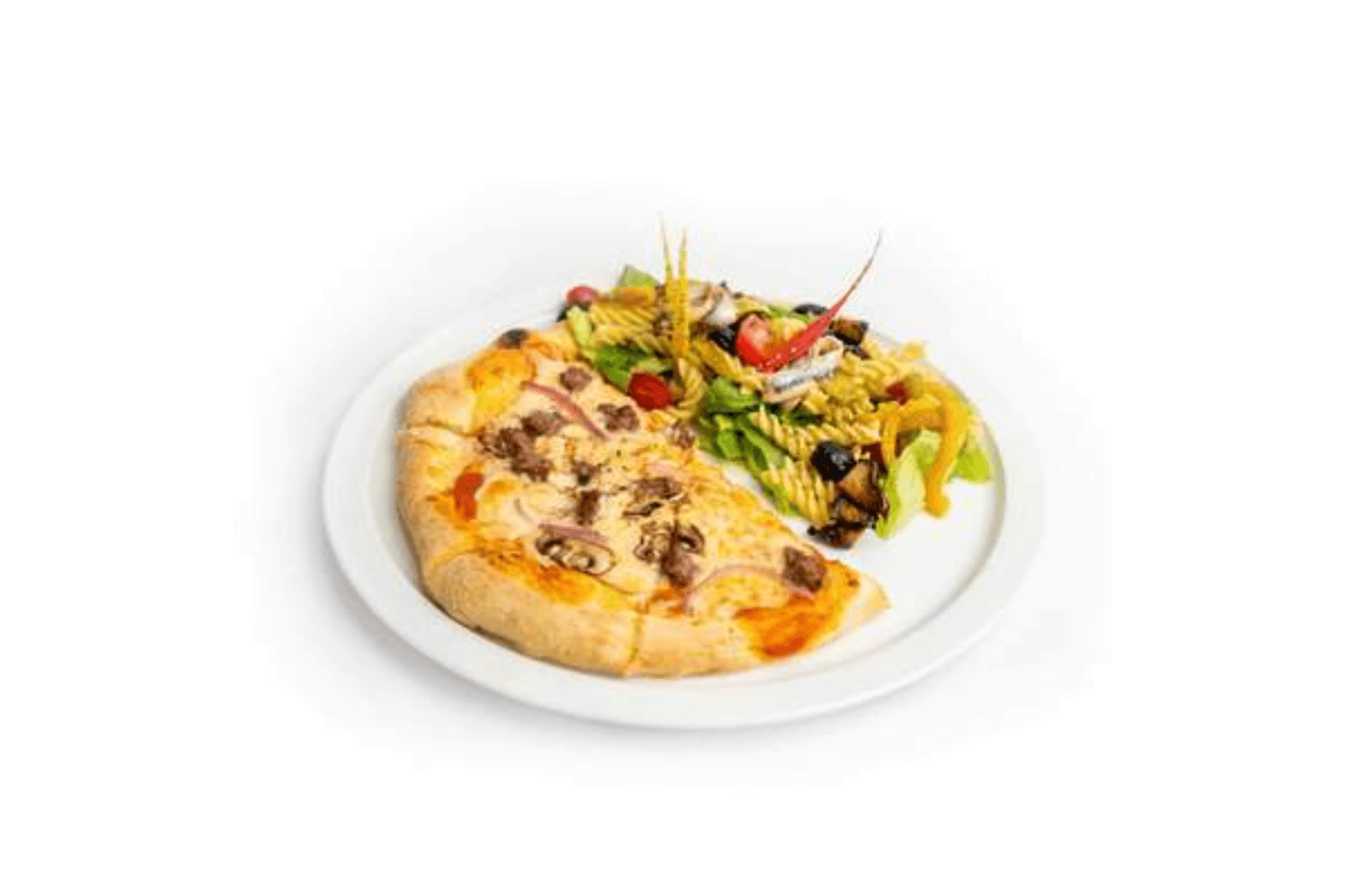 Moitié Pizza Moitié Salade