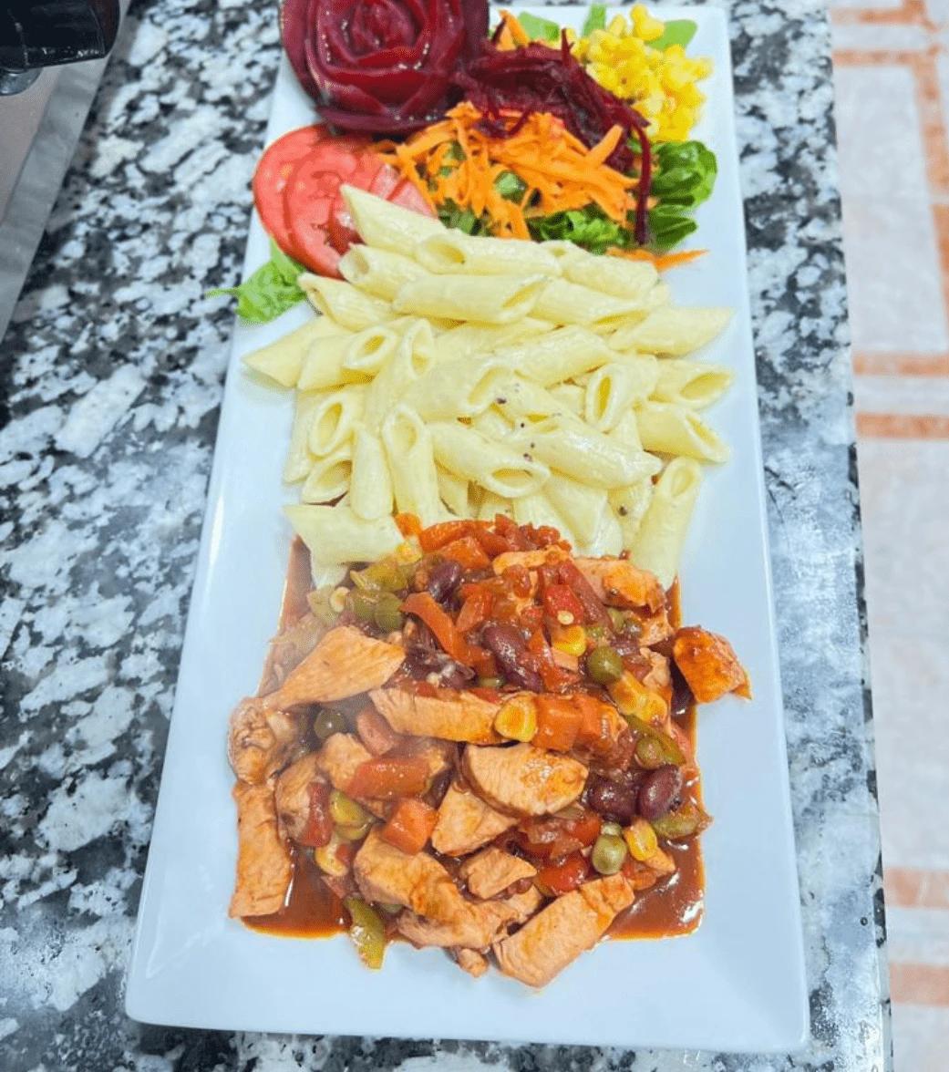 Meksikan Soslu Tavuk