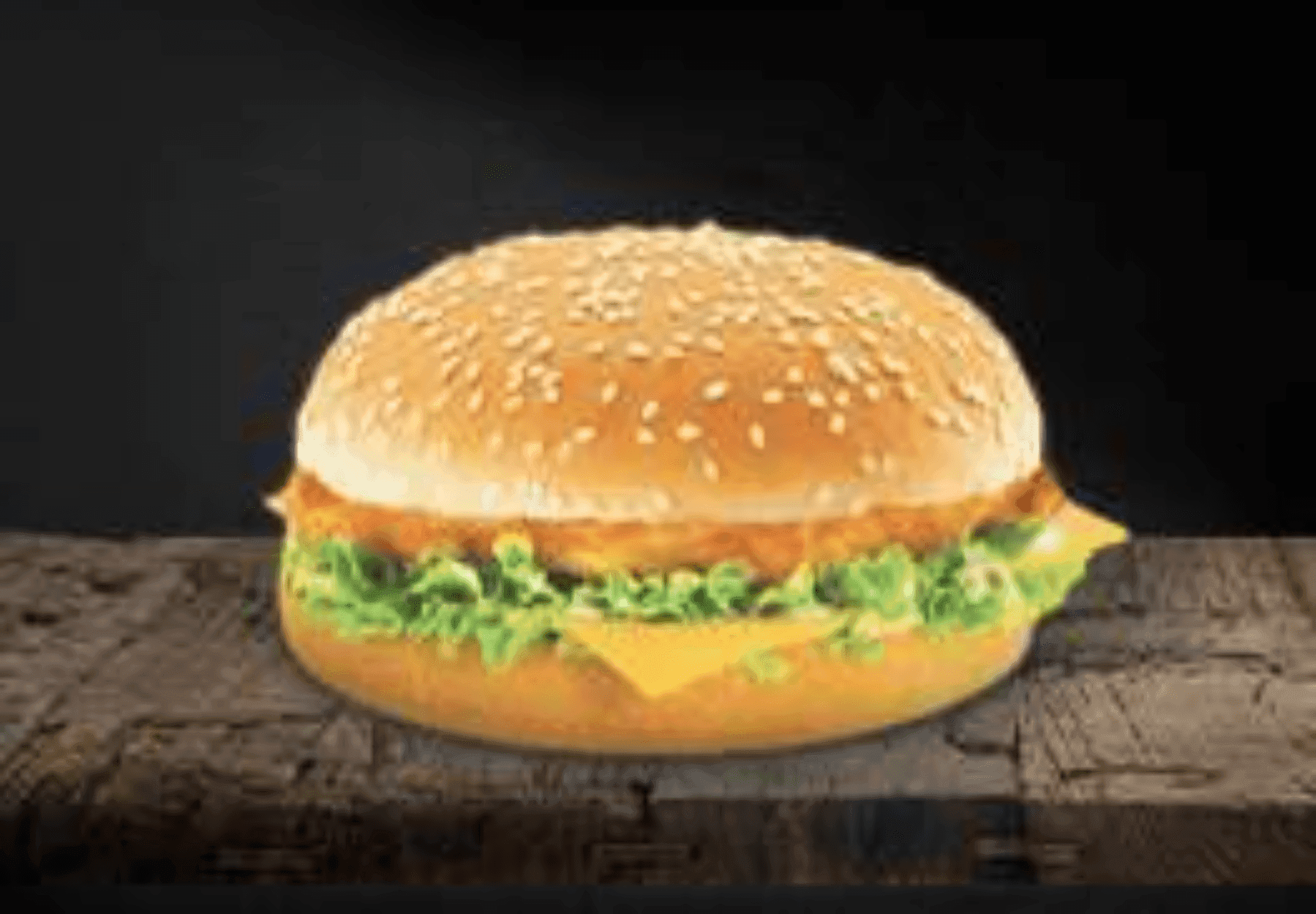 Chicken Burger+frite