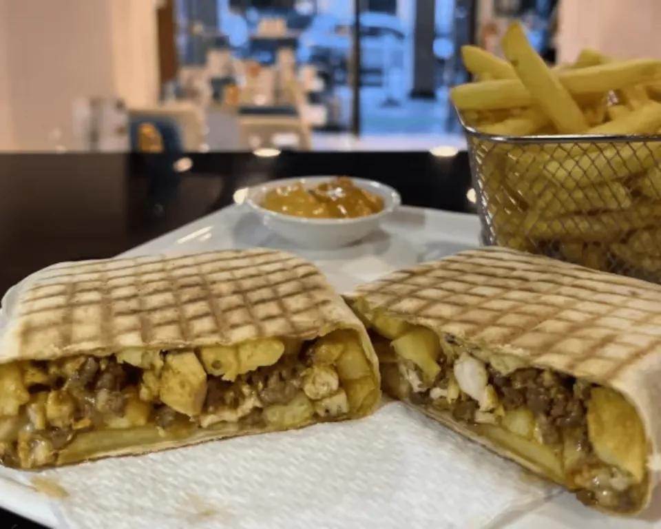 Tacos Crispy Chicken + Frites