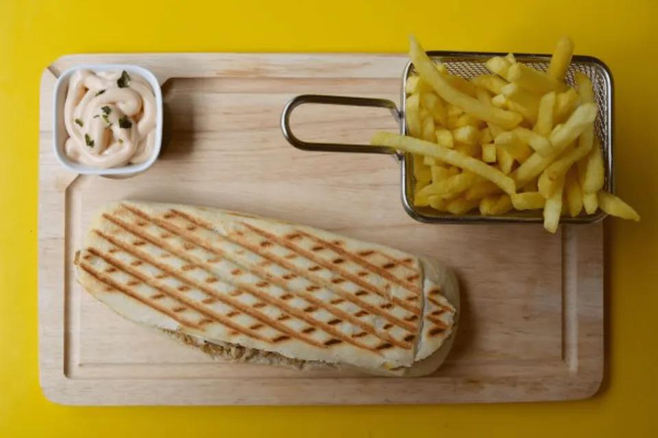 Panini Fruits De Mer+frite