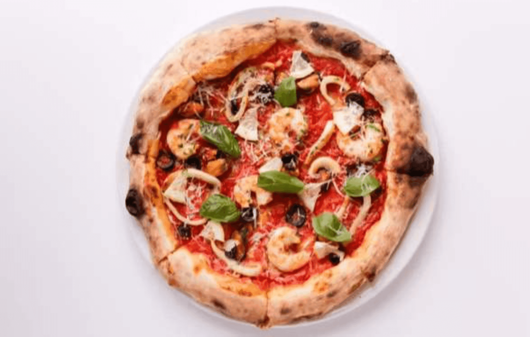 Pizza Fruits De Mer - Moyenne