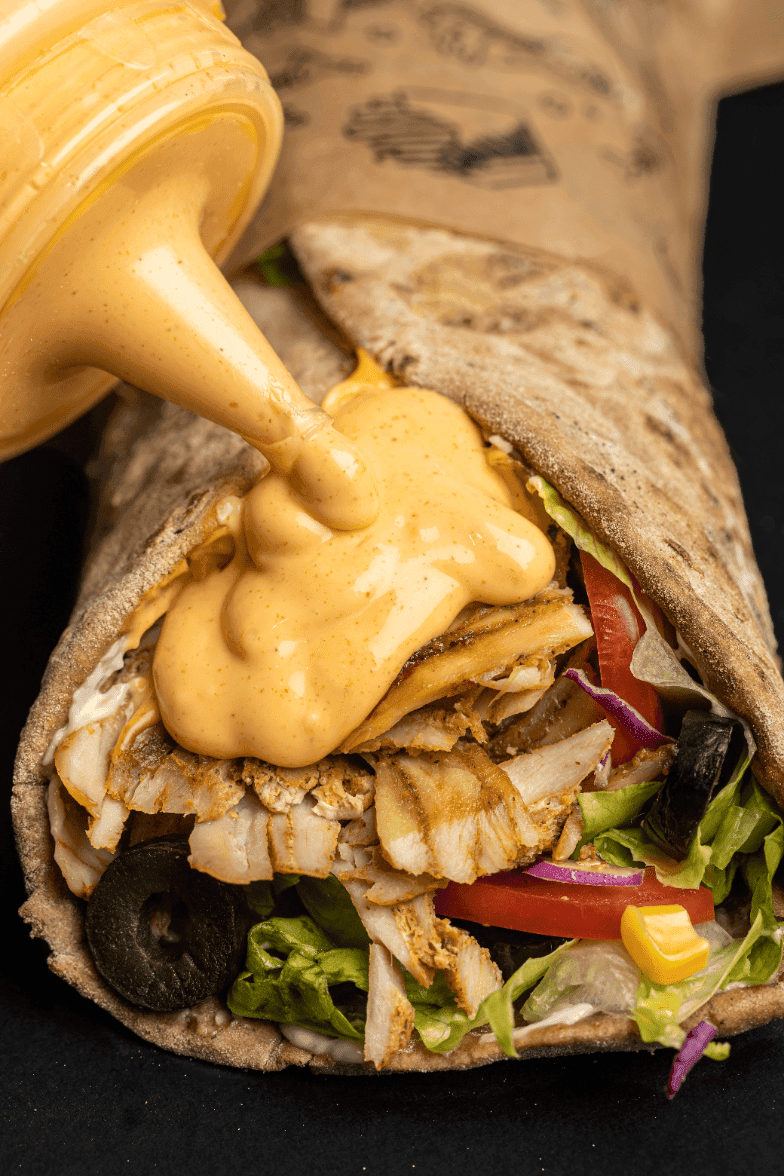 Cheese Naan Céréale Chawarma Poulet