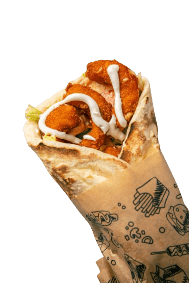 Cheese Naan Crevettes