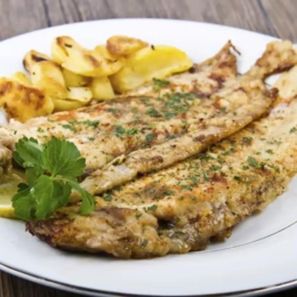 Sole Grillé avec garniture