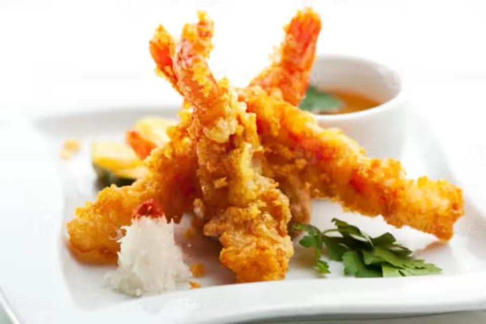 Crevettes panées