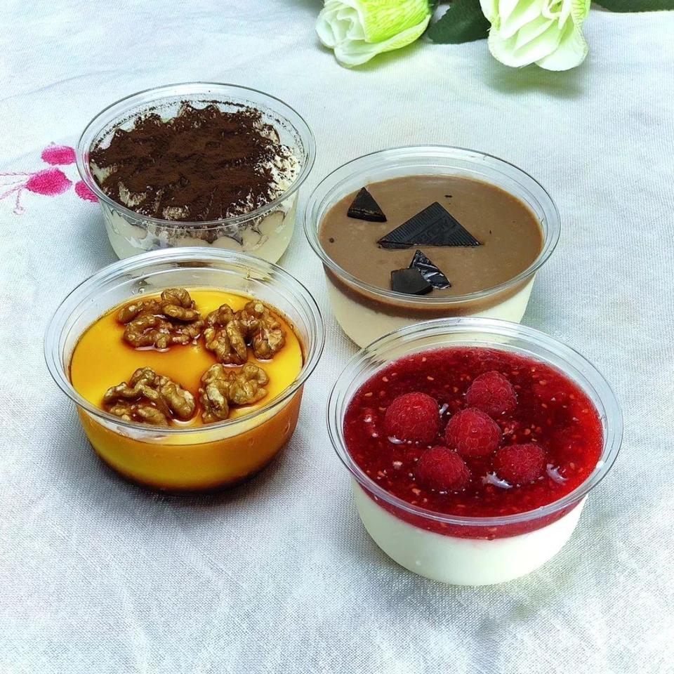 Panna Cotta Fruits Rouges