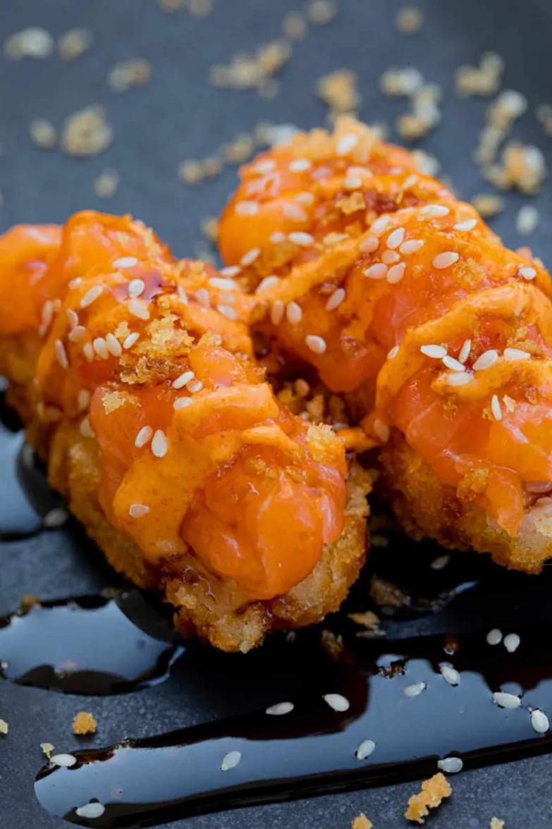 Crunchy saumon