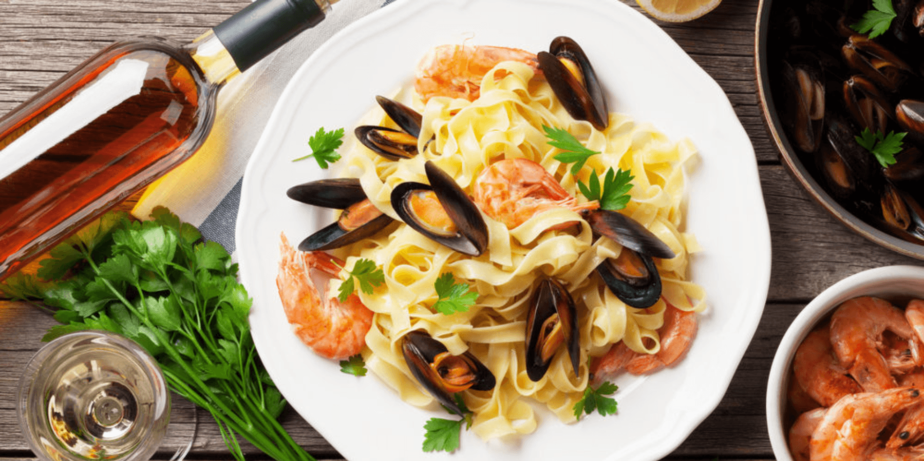 Tagliatelle aux Fruits de Mer