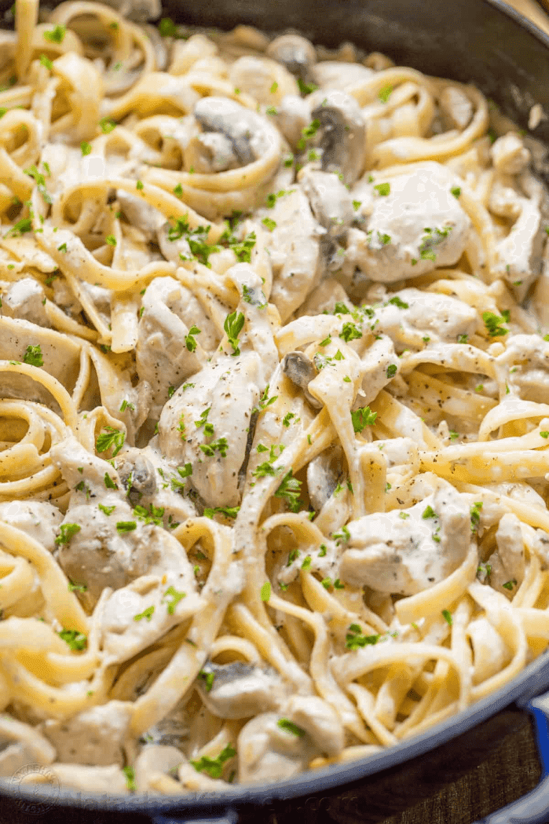 Pâtes Alfredo Chicken