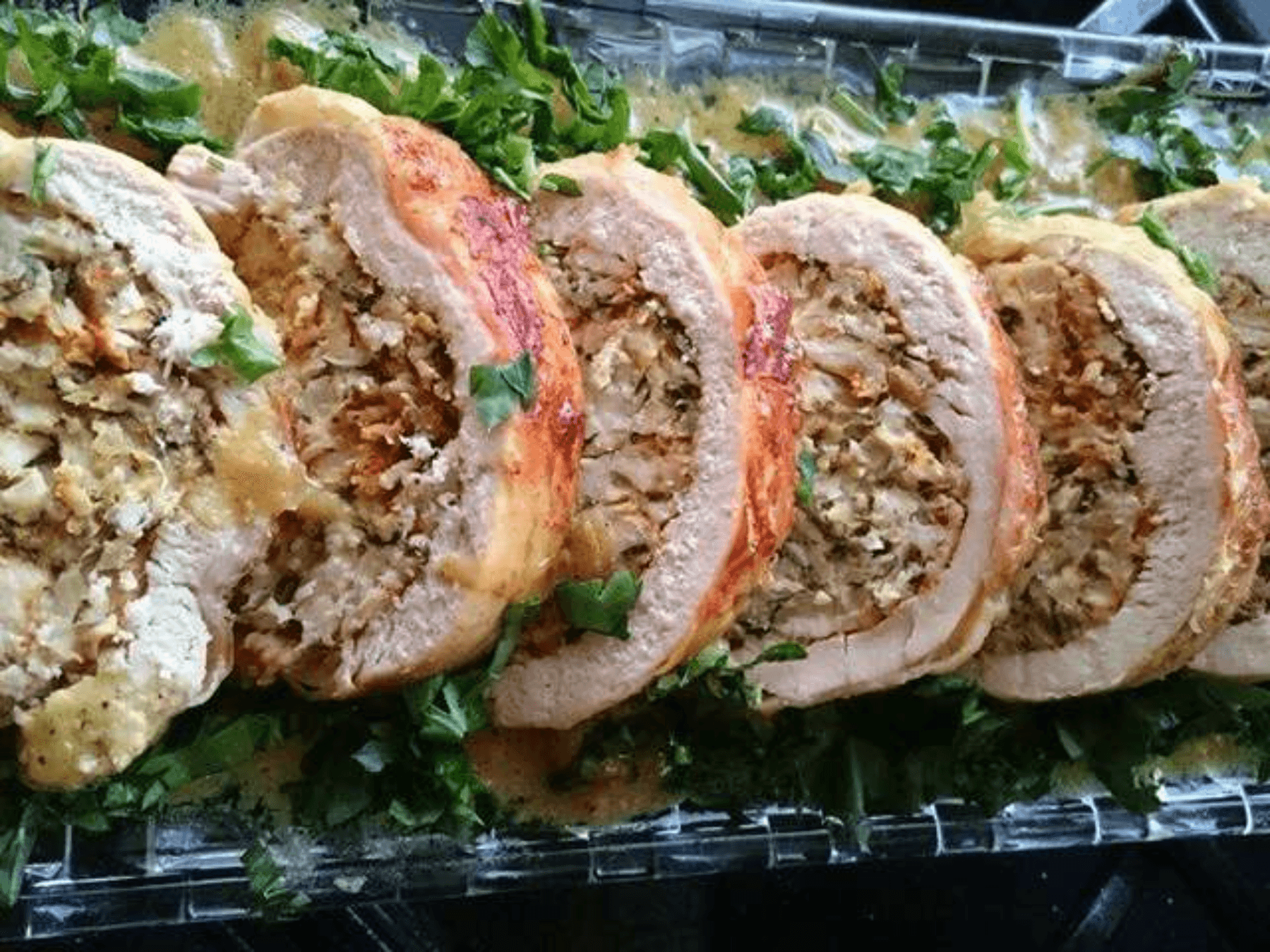 Roulé de Poulet Farci