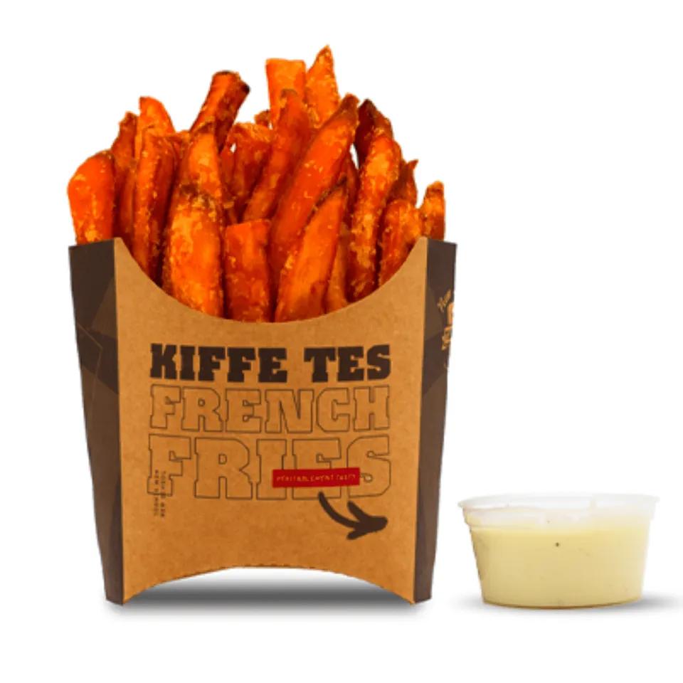 Frites De Patates Douce + Sauce Fromagère ( maison )