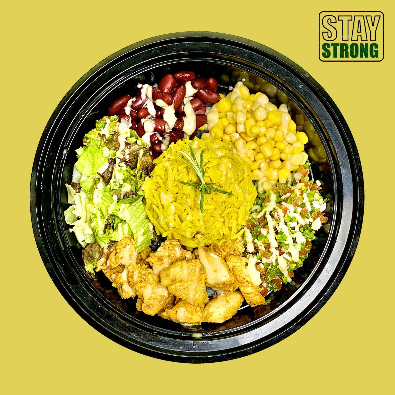 Chipotle chicken bowl