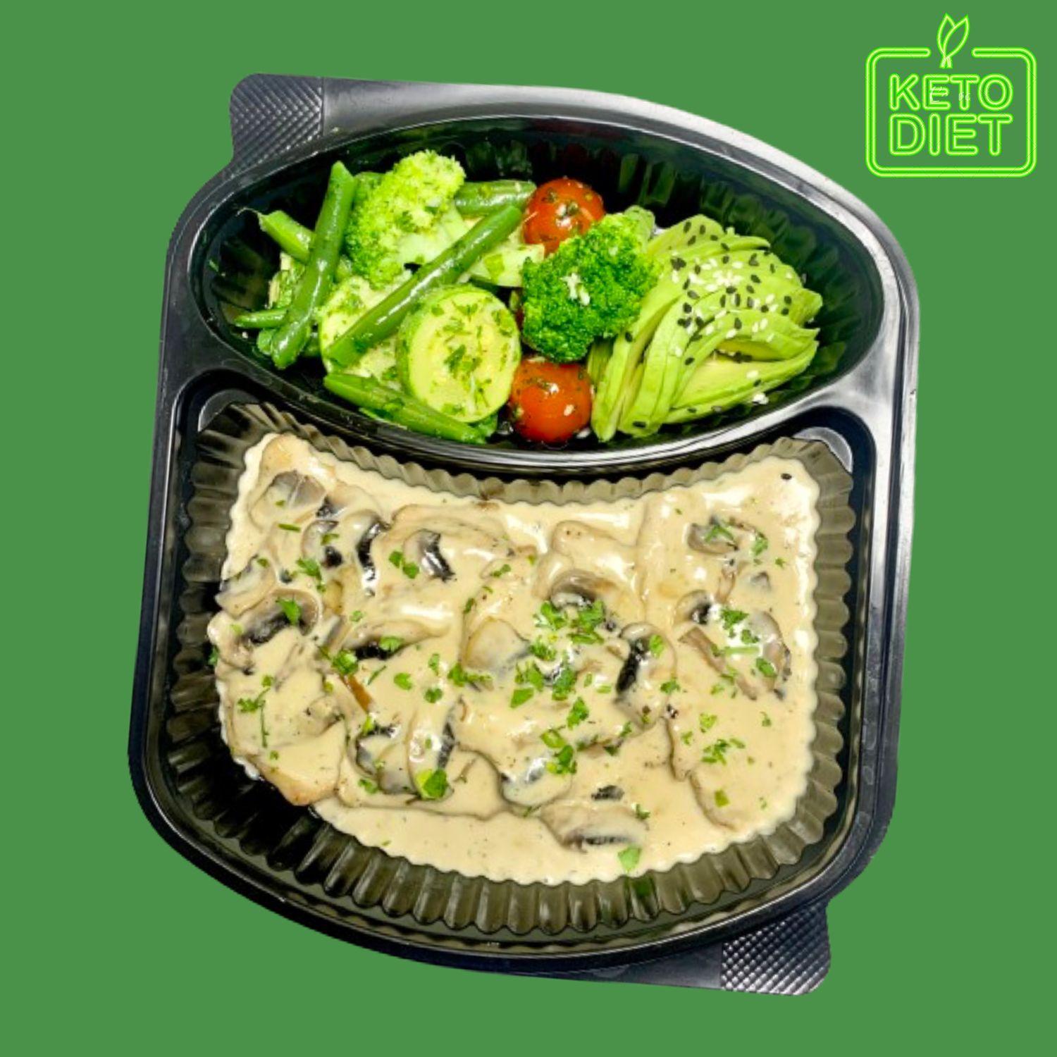 Creamy chicken steak