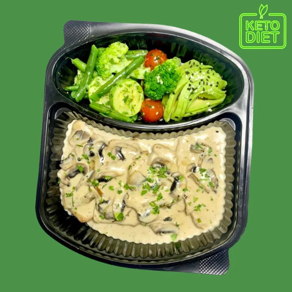 Creamy chicken steak