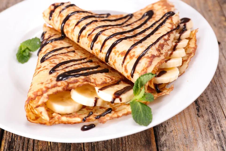 Nutella Mix Fruit Crepe