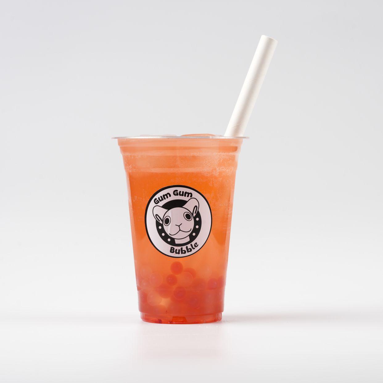 Framboise Bubble Tea