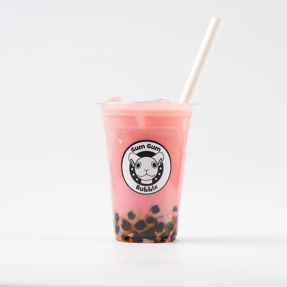 Latte Fraise Bubble Tea