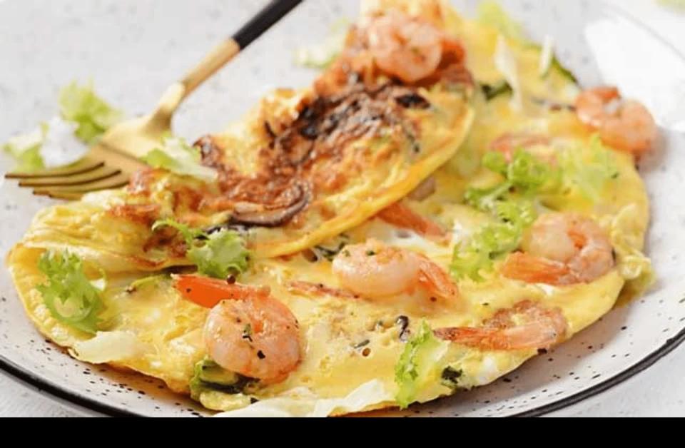 Omelette Crevettes