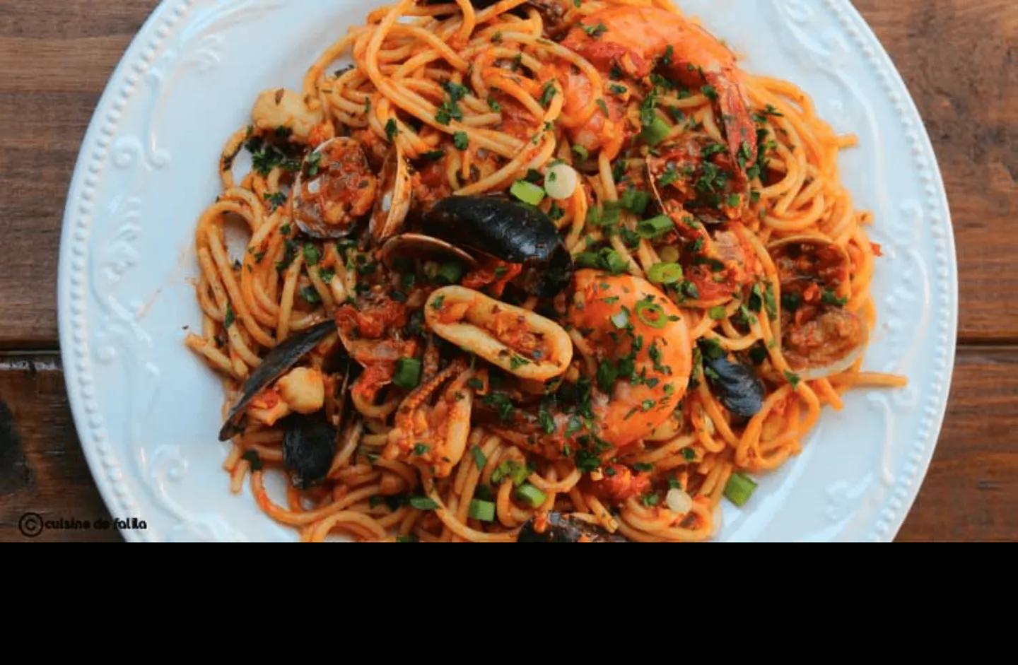 Spaghetti Fruits De Mer