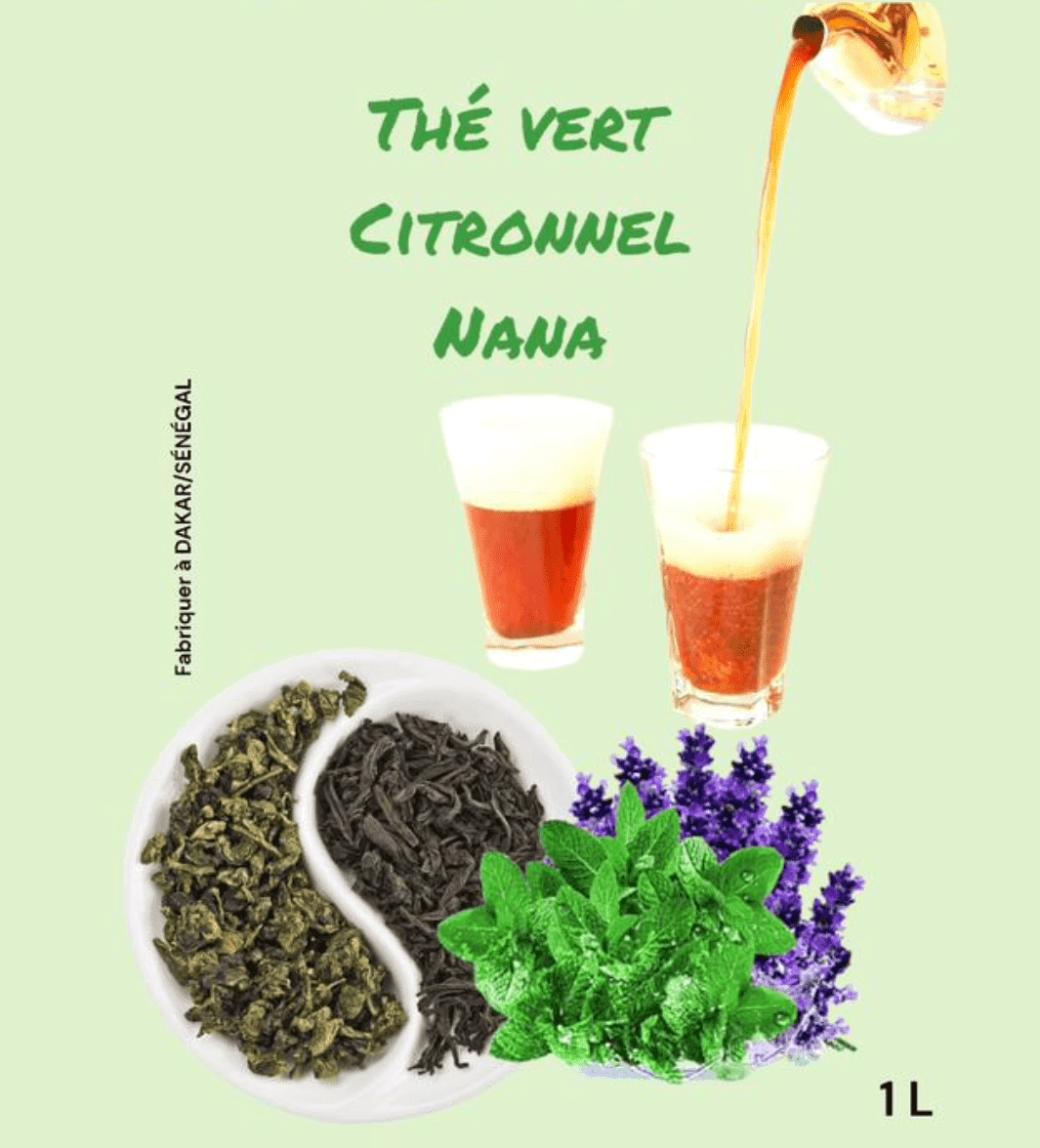 Ataya ( Thé Vert Citronnelle Nana 1L)