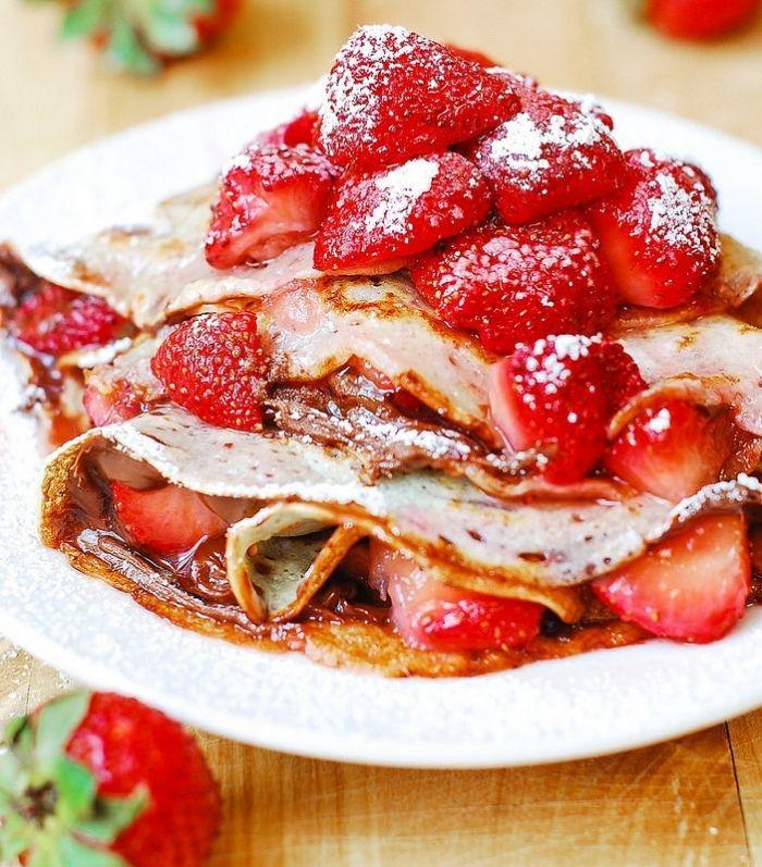 Crêpe Nutella Fraise