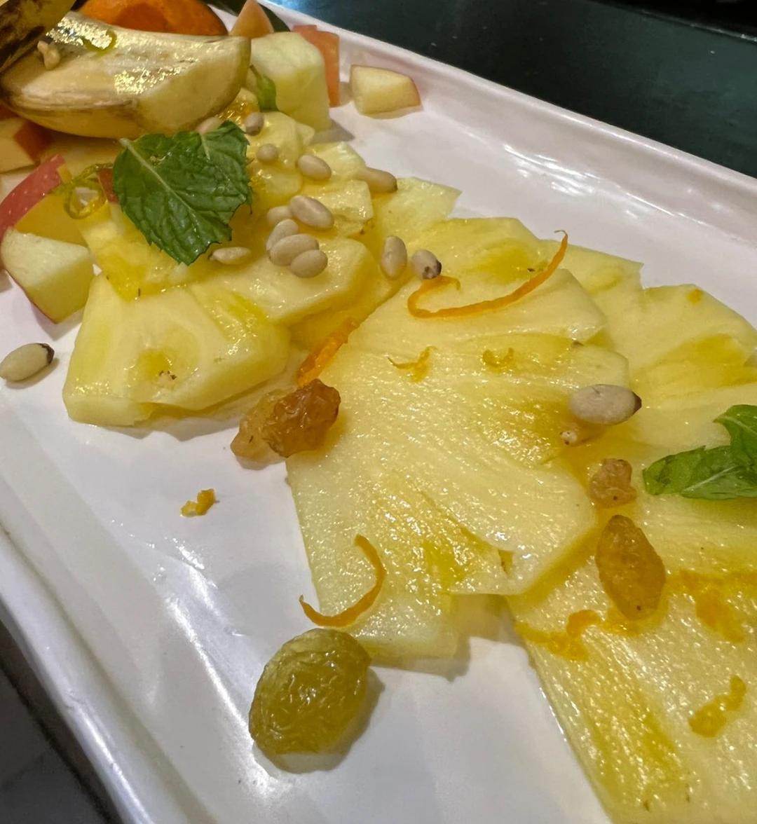 Carpaccio d'Ananas