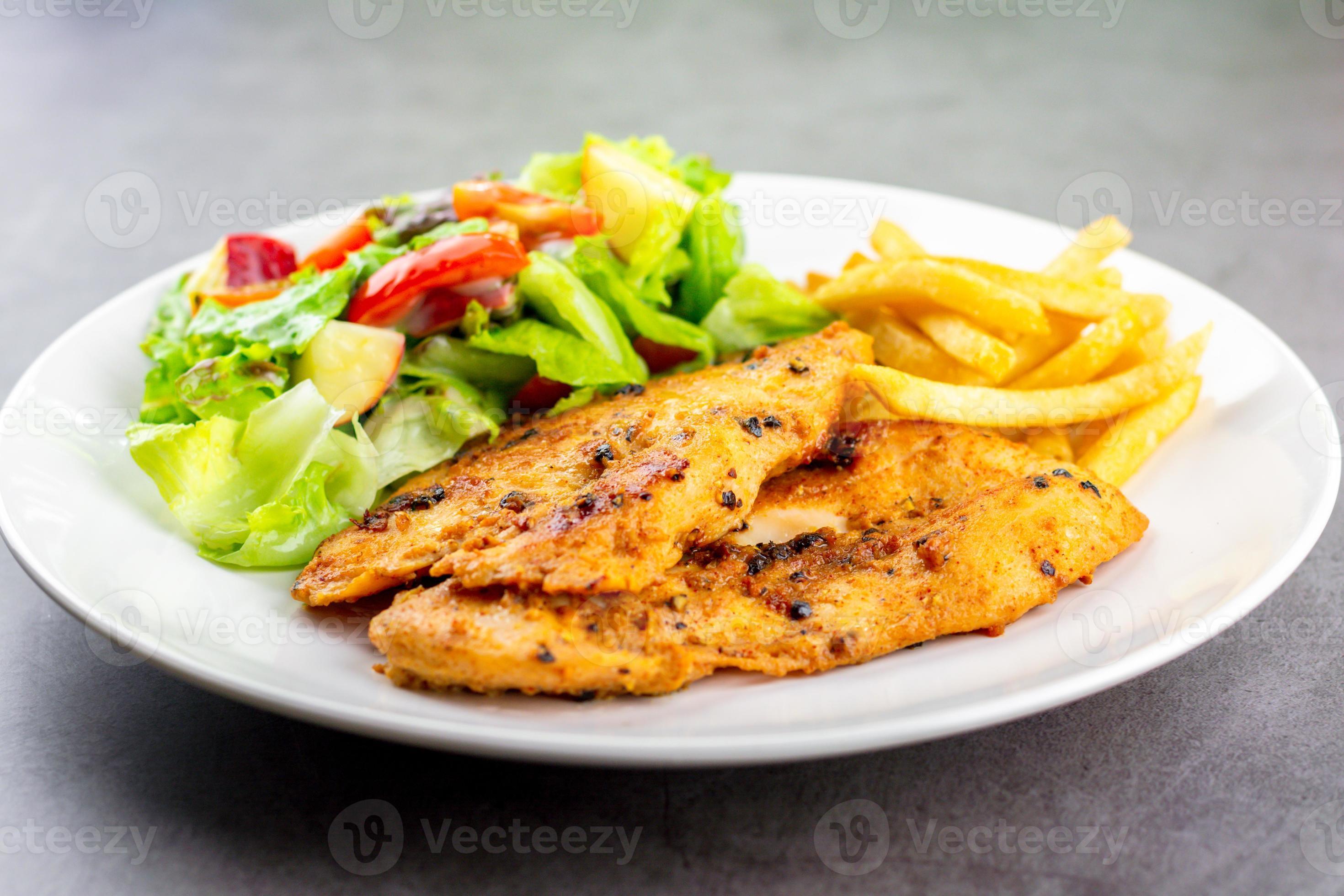Plat varié Poulet
