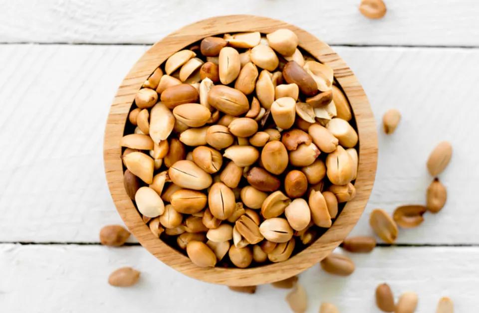 Cacahuètes blanches non salées