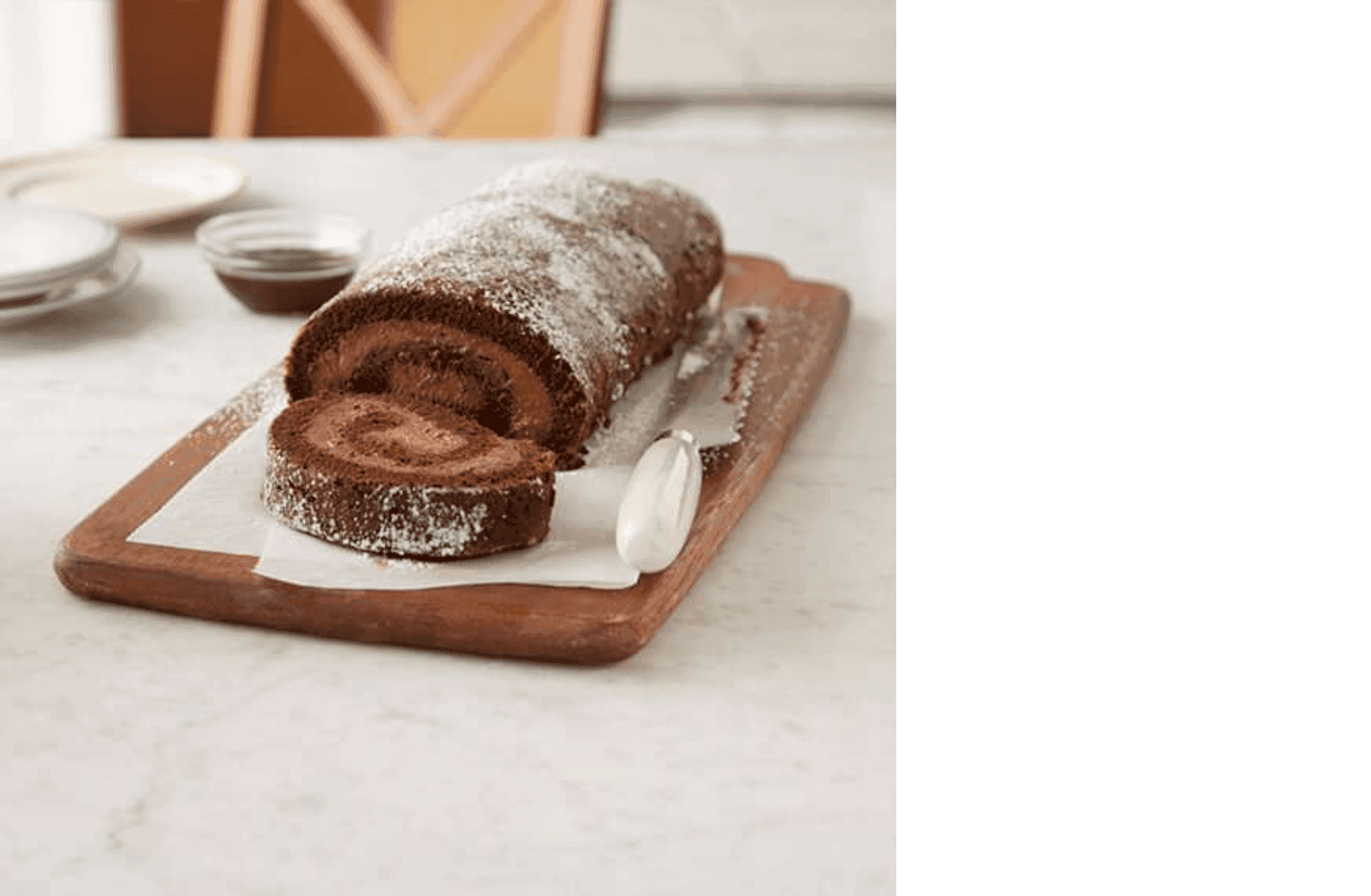 Roulé mousse au chocolat