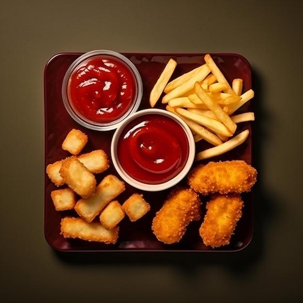 Plat Tenders + Frites 