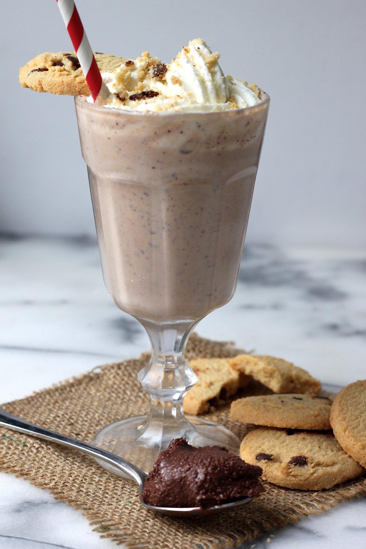 Milkshake Nutella Cookies