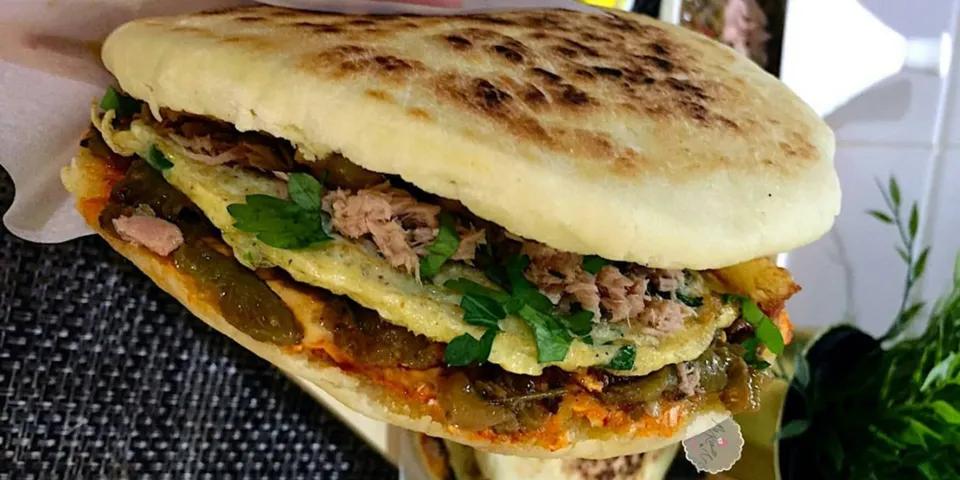 Chappati Omelette