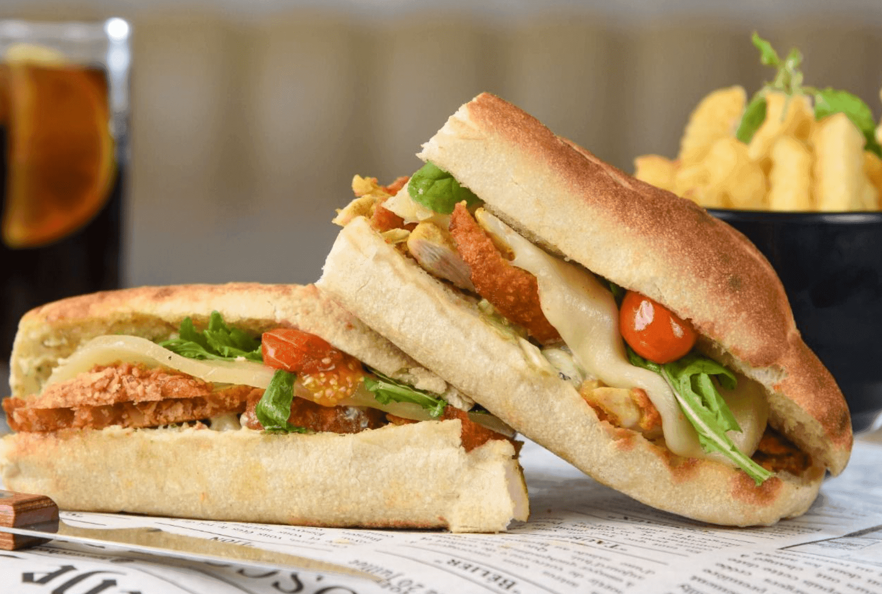 Sandwich Escalope Pané