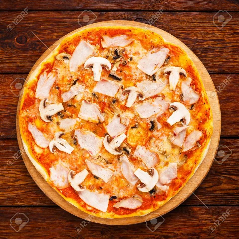 Pizza Escalope Hachée