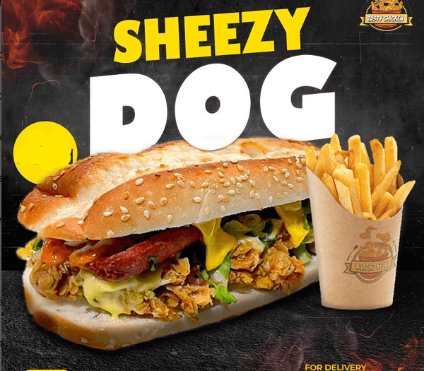 Sandwich Cheezy Dog