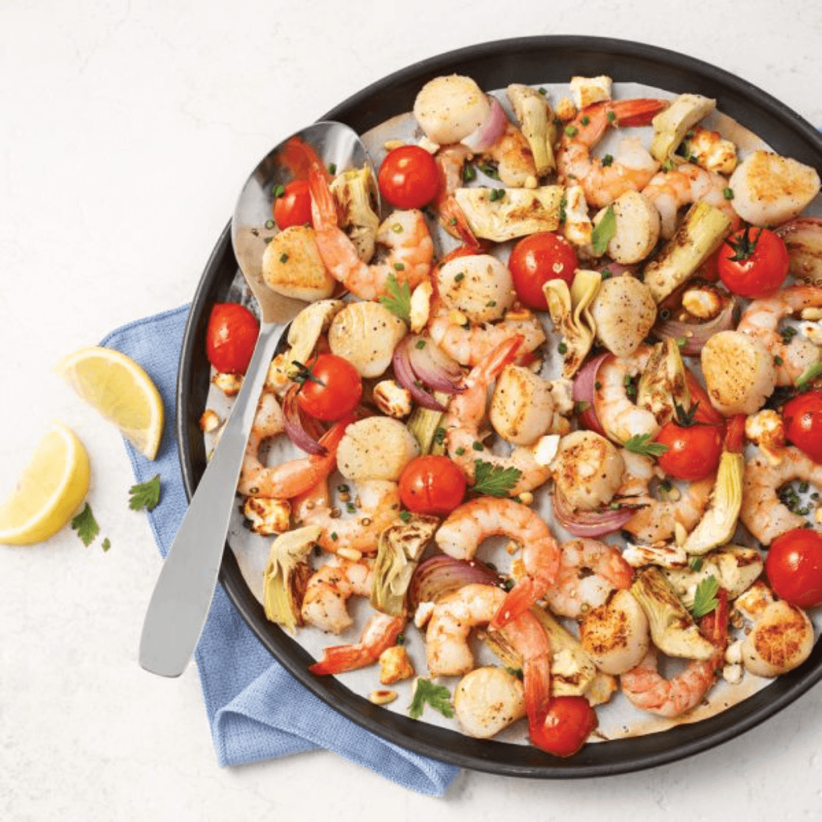 Fruits de Mer  Sautés a l’Ail