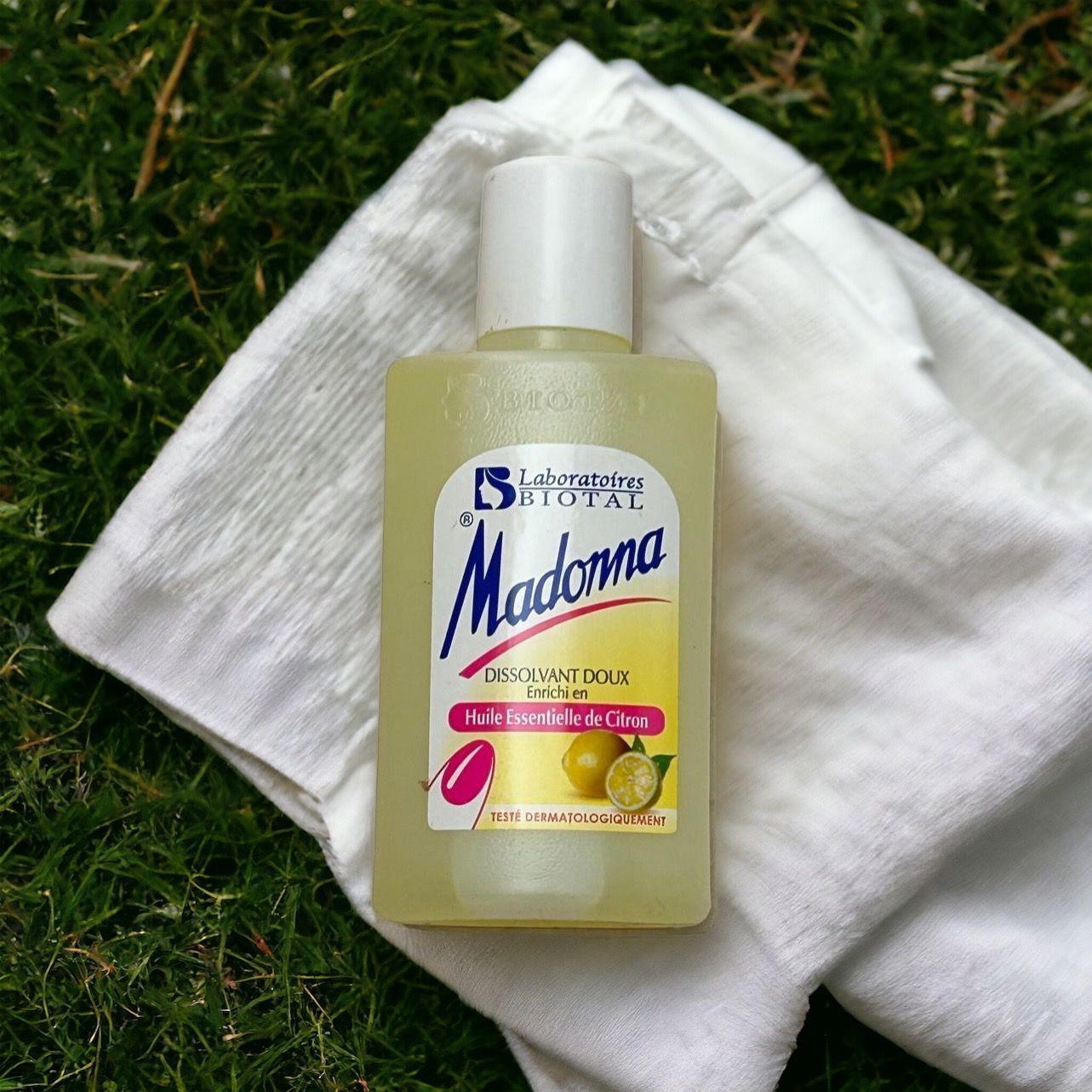 Madona citron dissolvant