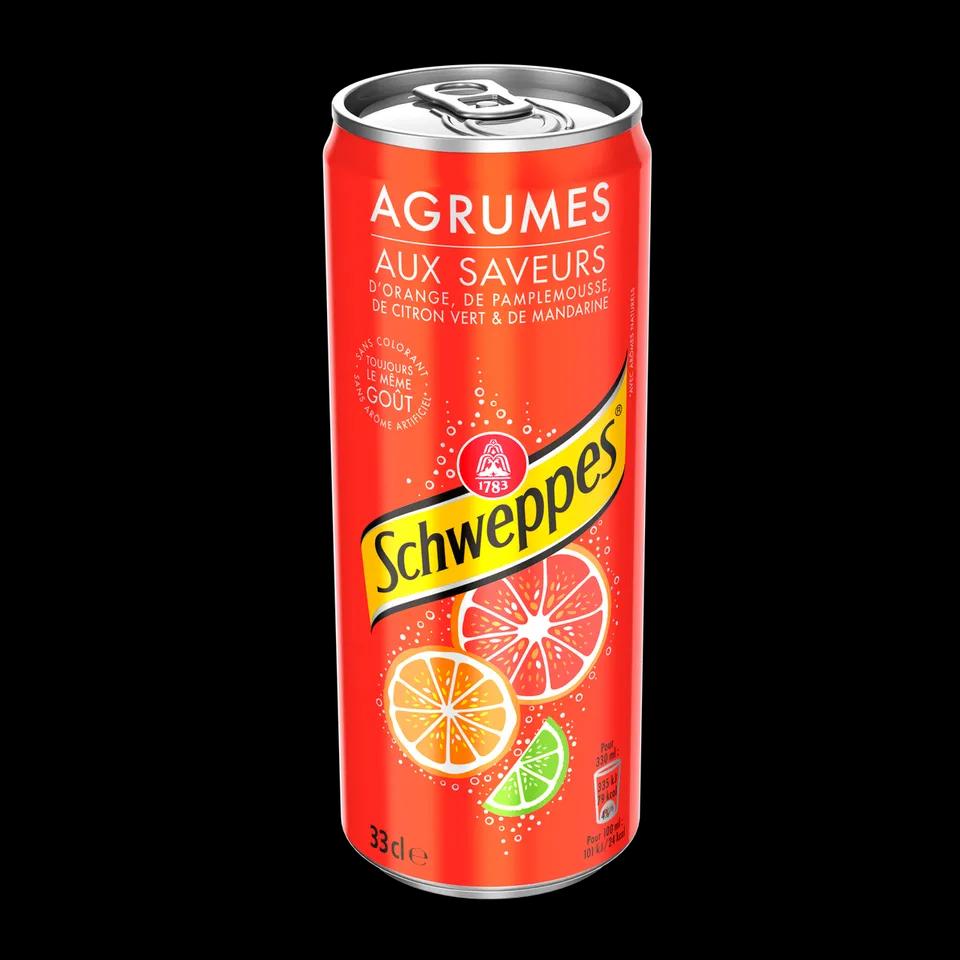 Canette schweppes