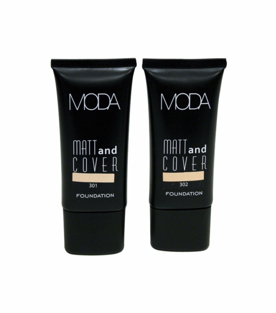 Fond de teint Moda Matt and cover  ref. 301